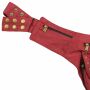 Riñonera - Pete de Calangute - con encaje - rojo - Cinturón con bolsa - Cangurera