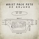 Riñonera - Pete de Anjuna - con encaje - marrón claro - Cinturón con bolsa - Cangurera