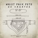 Gürteltasche - Pete de Vagator - Spitze - schwarz