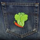 Aufnäher - Suppengemüse - Vegetarier - Patch