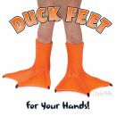 Finger Feet - 1x Duck Feet - Finger Puppet