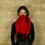 Kufiya - red - red - Shemagh - Arafat scarf