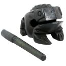 Wooden Croaking Frog black - Percussion Animal Instrument