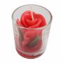 Scented Candle - Valentines Day - Rose in a Glass - Cylindric