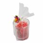 Scented Candle - Valentines Day - Rose in a Glass - Cylindric