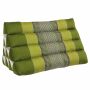Triangular Pillow - Thai Cushion - green