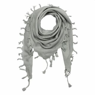 Kufiya - grey-light grey - grey-light grey - Shemagh - Arafat scarf