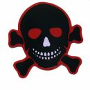 Sticker - Skull - black-red