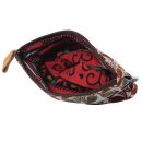 Portafoglio etnico - borsello con cerniera - 15 x 11 cm - Motivo 06
