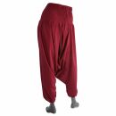 Harem Pants - Aladin Pants - Model 01 - plain red