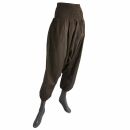 Harem Pants - Aladin Pants - plain brown