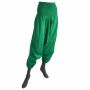 Pantaloni harem - pantaloni di Aladdin larghi Goa - modello 01 - uni - turchese