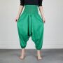 Harem Pants - Aladin Pants - Model 01 - plain turquoise
