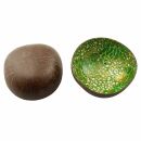 Coconut Bowl - Jewellery Bowl - Mosaic - green