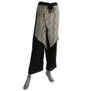 Harem Pants - Aladin Pants - Model 03 - Pattern 03 - black
