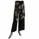 Harem Pants - Aladin Pants - Model 03 - Pattern 04 - black