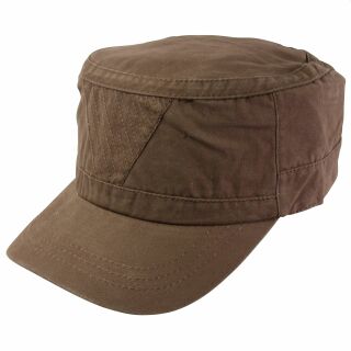 Berretto militare - cappello mimetico - modello 11 - marrone scuro