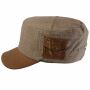 Berretto militare - cappello mimetico - berretto per bambini - cammello - marrone con tasca