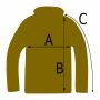 Hooded Wool Jacket - Between-Seasons Jacket - Pattern 02 - black-white