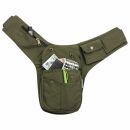 Hip Bag - Buddy - olive green - brass-coloured - Bumbag - Belly bag