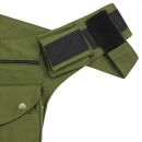 Gürteltasche - Buddy - grün-oliv - messingfarben - Bauchtasche - Hüfttasche