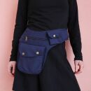 Hip Bag - Buddy - blue - brass-coloured - Bumbag - Belly bag