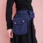 Hip Bag - Buddy - blue - brass-coloured - Bumbag - Belly bag