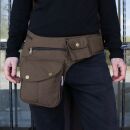 Riñonera - Buddy - marrón - color latón - Cinturón con bolsa - Cangurera