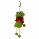 Keychain - Felt - Friendly Frog