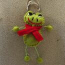 Keychain - Felt - Friendly Frog