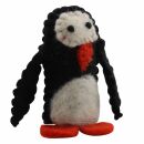 Marionette da dito in feltro - animali da dito - pinguino