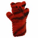 Marionette da dito in feltro - animali da dito - tigre rossa