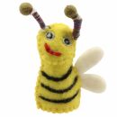 Fingerpuppe aus Filz - Biene - Finger Püppchen