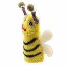 Fingerpuppe aus Filz - Biene - Finger Püppchen
