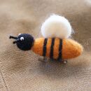 Brooch - Felt - Bumblebee