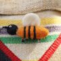 Brooch - Felt - Bumblebee