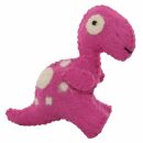 Dinosaurier - Dino - Filz - pink