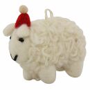 Anhänger - Dekoration - Weihnachtsschaf - Schaf