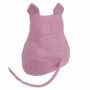 Cuccia per gatti - Lettino per gatti - Case per gatti - Animali domestici accessori - lana - Forma di gatto dormiente - grigio