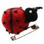 Brooch - Felt - Ladybug - Beetle
