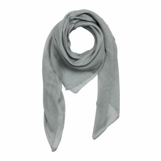 Cotton Scarf - grey - dusty grey - squared kerchief