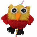 Decorative chain - garland - felt - owls 02