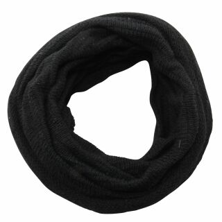 Infinity Scarf - Loop Scarf - black - 66 cm