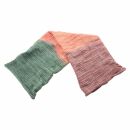 Sciarpa Infinity - scaldacollo - Sciarpa ad anello - rosso-verde - 66 cm