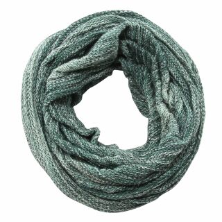 Infinity Scarf - Loop Scarf - blue-green - 66 cm