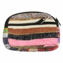 Zip Pouch with 2 Pockets - Purse - Wallet - Recycling -...