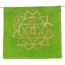 Bandera de oración - Bandera - siete chakras - multicolor 10,5 x 10,5 cm