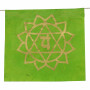Bandiera per la preghiera - Bandiera - 7 chackra - multicolore - circa 10,5 x 10,5 cm