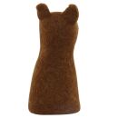 Calentador huevos de fieltro - figura de fieltro - oso