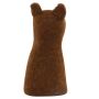Calentador huevos de fieltro - figura de fieltro - oso
